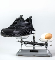 Nouvelle Arrivée Chaussures de Sécurité Personnalisées en Tissu Mesh Anti-écrasement et Anti-perforation, Chaussures de Travail pour Hommes avec Embout en Acier pour la Protection des Orteils