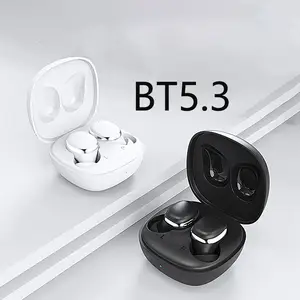 Fone de ouvido personalizado do modo privado bt5.3, baixa latência, alta qualidade, mini, sem fio tws, bluetooth, headphone com microfone
