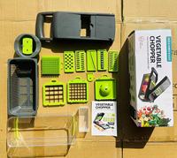 ARMADA 15-in-1 Mini Handmatige RVS Groente Snijder Multifunctionele Fruit Snijder Uiensnijder Keuken Groentesnijder Gereedschap