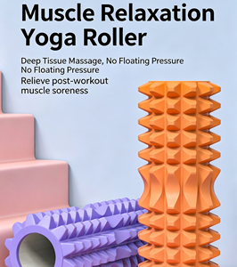 Rouleau de massage en mousse EVA à picots creux Crescent pour la relaxation musculaire profonde, équipement de fitness et de yoga à domicile - Product Image 2