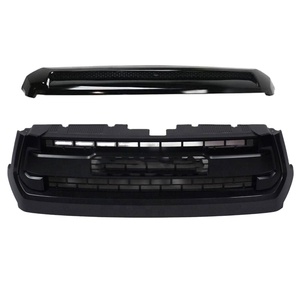 ORUN OEM ABS Protection de capot noir en relief, décoration + protection, accessoires extérieurs pour Tundra 4x4 tout-terrain 2014-2021 - Product Image 4