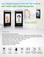 Xface600-tarjeta de identificación/IC de alta calidad, control de acceso y asistencia de tiempo de huellas dactilares