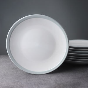 Service de vaisselle en céramique nordique, assiette à dessert, plateau de service pour sushis, assiette à steak, assiette à salade pour la cuisine, la table de restaurant, la décoration de la table - Product Image 6