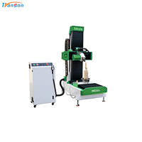 Machine de fraisage CNC à 5 axes de bureau, machine de fraisage CNC avec rotatif, mini machine de sculpture sur bois, routeur CNC