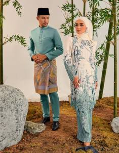 SIPO nouveau Design malaisie Baju Kurung ensembles Style Simple haut pour femme avec jupe moyen-orient vêtements islamiques de haute qualité Baju Kebay - Product Image 6