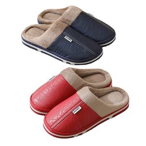 Calidad Garantizada, Pantuflas de Interior para Hombre, Cálidas y Acogedoras, Forro de Piel Sintética y Algodón, Antideslizantes - Product Image 1