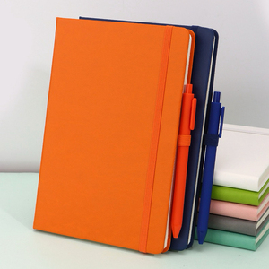 Libreta Corporativa de Negocios, Libreta de Cuero PU con Bolígrafo, Registro de Reuniones de Negocios, Exposiciones, con Logotipo Personalizado - Product Image 4