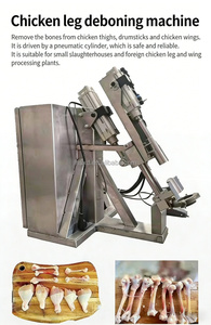 Máquina Deshuesadora Automática de Piernas de Pollo de Acero Inoxidable, Deshuesadora de Alas y Muslos de Pollo, Equipo de Procesamiento de Carne de Aves - Product Image 6