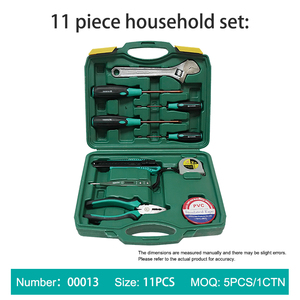 Nhà Sản Xuất Bán Buôn 11PC Của Nhãn Hiệu Công Cụ Thiết Lập Hộ Gia Đình Kết Hợp Công Cụ Thiết Lập 11 Miếng - Product Image 6