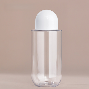 Botella de <span class=keywords><strong>PET</strong></span> transparente de lujo de 200ml con tapa de cúpula para pelucas de loción y suministro de fábrica de jugo para cosméticos Embalaje de tapa de rosca de tóner - Product Image 6