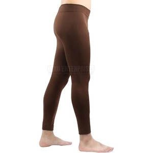 Entrenamiento Ejercicio Desgaste Hombres Leggings Venta caliente Hombres Gimnasio Leggings Poliéster Spandex Fitness Leggings - Product Image 3