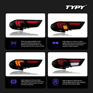 Pour Reiz 2013-2017 : Ensemble de feux arrière LED avec clignotants rouges, feux de recul et feux de route - Product Image 5