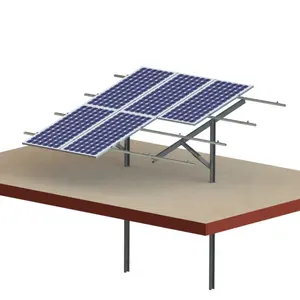 Sunforson太阳能地面安装支架系统结构铝太阳能光伏安装地面太阳能安装螺旋桩