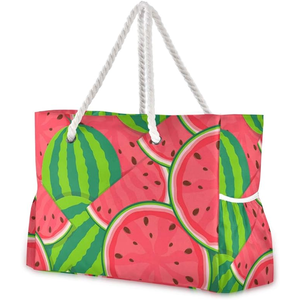 Bolsas de Mano Reutilizables de Lona de Algodón Orgánico con Logotipo Impreso Personalizado y Asa de Cuerda de Algodón - Product Image 4