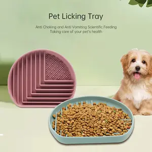 ZMaker nouveau bol pour chien en silicone bols pour chien à alimentation lente pour une alimentation saine bol de Puzzle pour chien de conception antidérapante