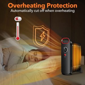 Máy sưởi dầu Konwin OH-11, máy sưởi điện di động, máy sưởi dầu di động có điều chỉnh nhiệt độ, máy sưởi không gian di động - Product Image 5