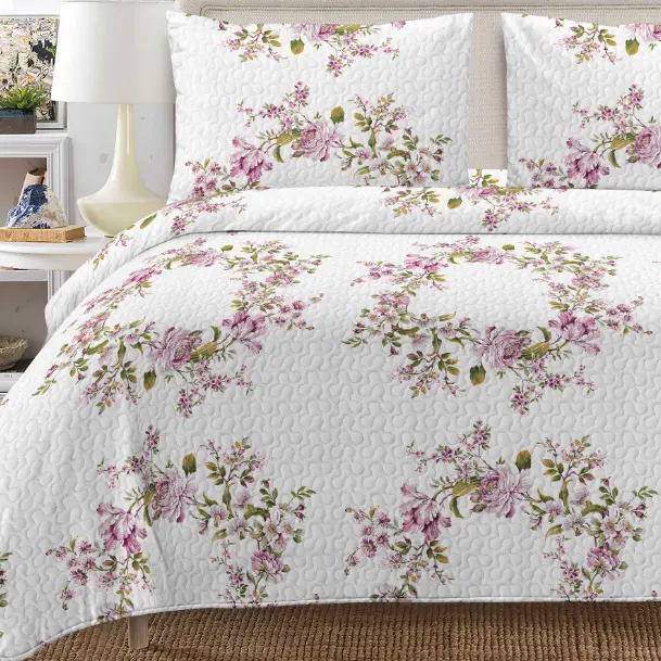 Aoyatex conjunto de cama com estampa de colcha, cobertura personalizada de colcha, cobertura de verão, fabricantes