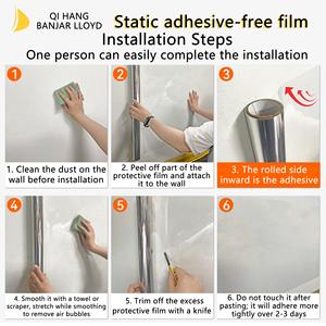 Film protecteur transparent auto-adhésif pour cuisine moderne, imperméable, anti-huile, anti-statique, pour appartement - Product Image 6