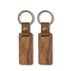 Porte-clés en bois vierge, pendentif en bois, personnalisable au laser - Product Image 3