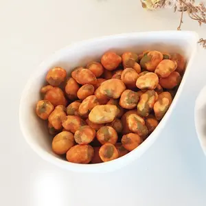 Spuntini Edamame rivestiti arrostiti al gusto Sriracha ad alto contenuto proteico popolare piccante caldo