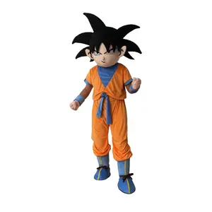 Funny Toys Dragon-Ball Mascot Costume Cartoon Character Son Goku Cosplay For Aduits