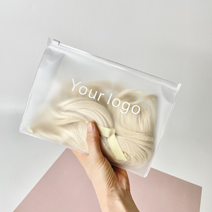 Pochette Trasparente in PVC <span class=keywords><strong>per</strong></span> Pennelli da Trucco da Donna con Cerniera e Logo Personalizzato, Borsa da Toilette <span class=keywords><strong>per</strong></span> Confezione Regalo - Product Image 4