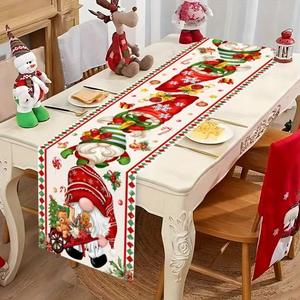 <span class=keywords><strong>Natale</strong></span> moderno <span class=keywords><strong>Runner</strong></span> da tavola per la decorazione della casa Navid Noel regali natalizi 2025 nuovo anno tovaglia <span class=keywords><strong>natale</strong></span> decorazione - Product Image 3