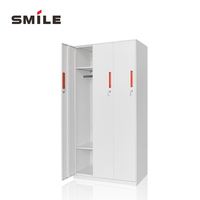 CHNSMILE Moderne Portable Métal Acier Pliable Gym Casier Détachable Garde-robes Serrure Personnalisé Bagages Sac de Rangement pour Usage Scolaire