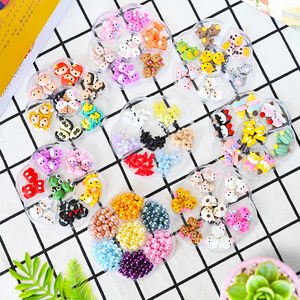 Décorations d'ongles 3D, boite de 10 pièces, breloques, Kawaii, tendance, coréen et japonais, résine mixte, accessoires de manucure de styliste - Product Image 1