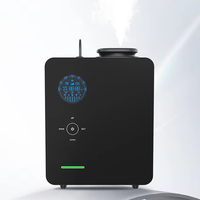 Diffuseur d'huiles essentielles électrique à écran tactile en métal, vente en gros ODM/OEM pour usage commercial hôtelier, parfum contrôlé par application