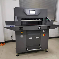 Machine de découpe de papier hydraulique programmable QK-7210TX avec plateforme à billes