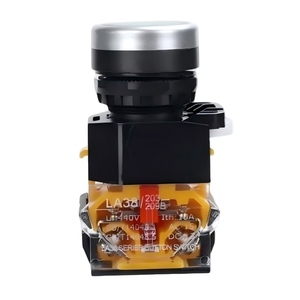 زر إعادة الضبط الذاتي مع مؤشر ضوئي LA38-11BN، مفتاح ضغط، مفتاح طاقة 380 فولت - Product Image 6