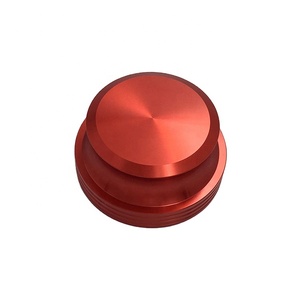 Pièces usinées CNC sur mesure, stabilisateur de poids pour disque vinyle <span class=keywords><strong>LP</strong></span> HiFi en or doux, usinage CNC pour tourne-disque - Product Image 1
