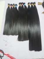 Lots de Cheveux Remy de Haute Qualité en Gros, Cheveux Russes Non Traités, Paquets de Cheveux Bruts Sans Trame