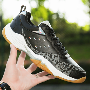 Chaussures de badminton confortables et antidérapantes pour adultes, pour entraînement en salle, été, automne, printemps, à prix réduit, chaussures décontractées - Product Image 4