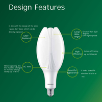 Lampu Taman LED PHILIPSHIL 220V 30W 45W E27 untuk Taman Jalan, Pengganti Lampu HPL/HQL 125W, TForce Core LED HPL 27-30W E27 830 CN