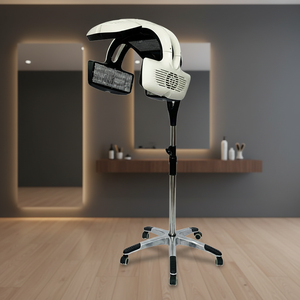 <span class=keywords><strong>Casque</strong></span> de salon professionnel multifonctionnel haute puissance Synteth Durable <span class=keywords><strong>pour</strong></span> coiffeur, processeur de cheveux infrarouge, sèche-cheveux vertical - Product Image 3