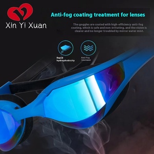 Lunettes de natation professionnelles HD anti-buée pour la course et l'entraînement, pour hommes et femmes, lunettes de natation étanches pour adultes - Product Image 3