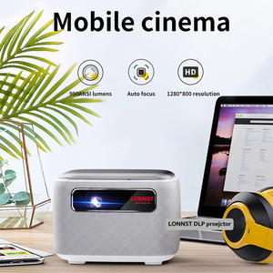 2024 Venta caliente más nuevo Lonnst nuevo proyector <span class=keywords><strong>V8</strong></span> DLP 800ANSI Full HD Led 1080P Video Cinema DLP proyector de cine en casa 4K - Product Image 4