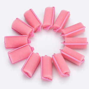 Sponge Hair <b>Rollers</b> Cylinder Snap <b>Heatless</b> Curling Tools For General Population - Product Image 5