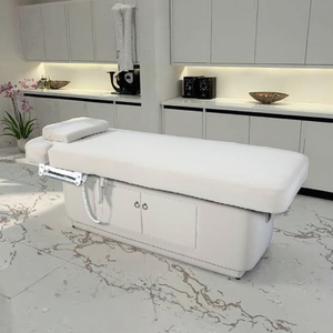 Nouveau lit de massage électrique avec armoire, lit de beauté en bois réglable, spécialement conçu pour les salons de beauté - Product Image 1