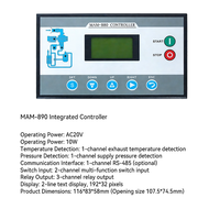 Panel de Control Inteligente para Compresor de Aire Industrial, Módulo de Control de Protección Completa para Compresor de Tornillo