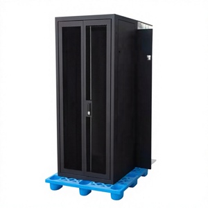 Armoire serveur verticale 42U à haute ventilation, rack réseau ventilé 19 pouces avec portes perforées doubles pour serveur - Product Image 2