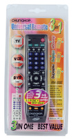 Control Remoto Universal IR Chunghop RM-88E para TV, DVD, VCD, 3 en 1 Inteligente