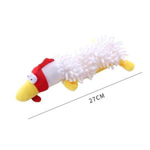 Интерактивные плюшевые игрушки для собак без набивки, двухслойная ткань, пищалка, шуршание, мультяшные животные, игрушки для жевания для собак, стимуляция развития - Product Image 6