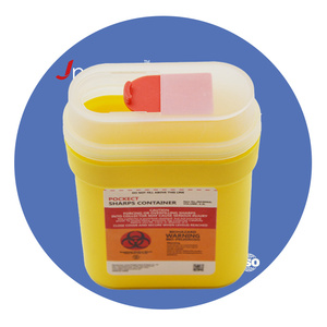 Y tế 0.2L túi nhựa sắc nét <span class=keywords><strong>container</strong></span> sắc nét chất thải bin tùy chỉnh màu sắc - Product Image 1