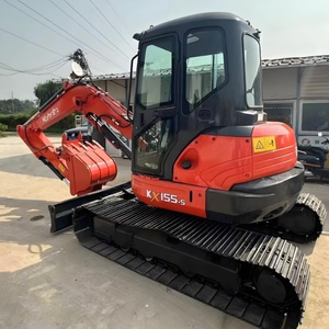 Excavadora Usada Kubota KX155-5, Excavadora de Cadenas de Segunda Mano, Excavadora Mini Original de Alta Calidad Kubota KX155 Kx165 155-5 - Product Image 1
