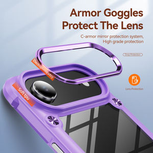 <span class=keywords><strong>Coque</strong></span> de téléphone <span class=keywords><strong>transparente</strong></span> pour <span class=keywords><strong>iPhone</strong></span> 17 Air 17 Pro Max 16E 15 14 Plus 13 12 <span class=keywords><strong>11</strong></span> <span class=keywords><strong>coque</strong></span> arrière <span class=keywords><strong>transparente</strong></span> antichoc en TPU souple - Product Image 4