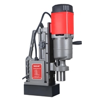 Perceuse magnétique BJ-80RCE 80 mm, 3 vitesses, robuste, avec fonction de taraudage avant-arrière