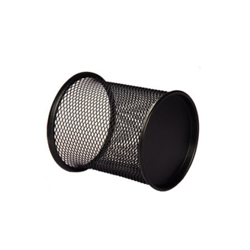 Оптовая продажа, канцелярские принадлежности, вместительный металлический сетчатый держатель для ручек для школы, офиса, стола